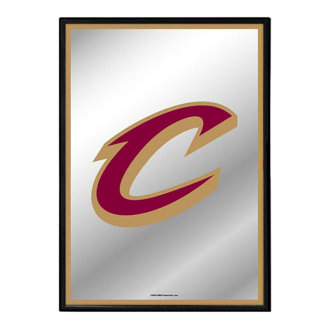 Cleveland Cavaliers: Framed Mirrored Wall Sign - The Fan-Brand