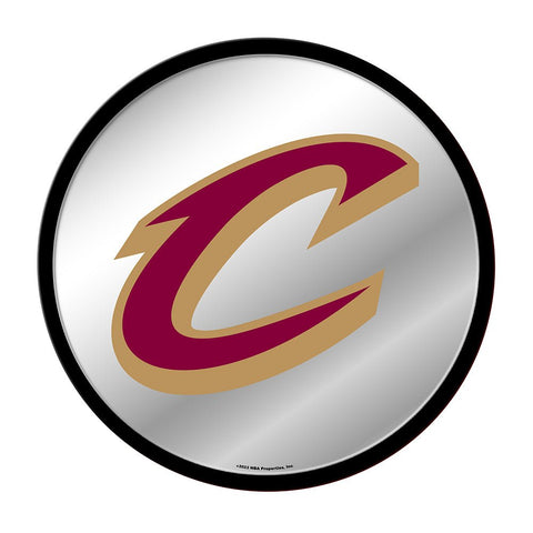 Cleveland Cavaliers: Modern Disc Mirrored Wall Sign - The Fan-Brand