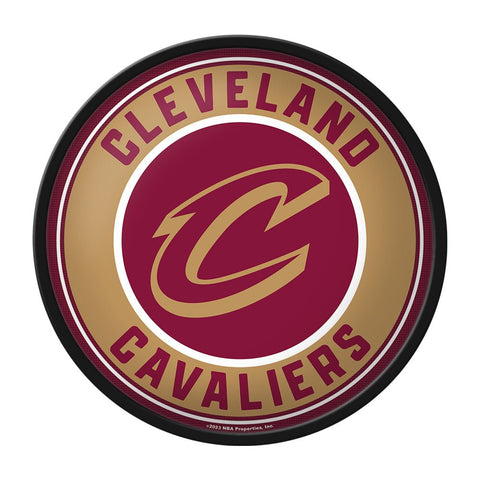 Cleveland Cavaliers: Modern Disc Wall Sign - The Fan-Brand