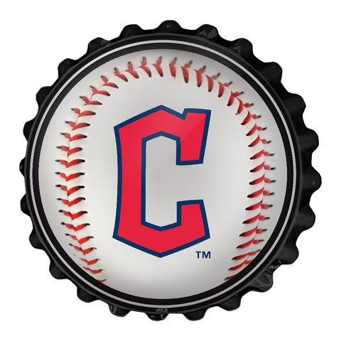 Cleveland Guardians: Baseball - Bottle Cap Wall Sign - The Fan-Brand