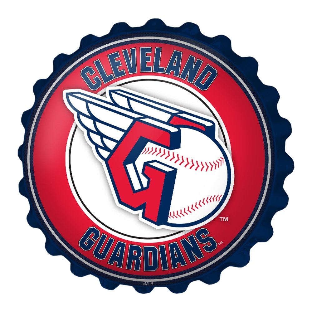 Cleveland Guardians: Bottle Cap Wall Sign - The Fan-Brand