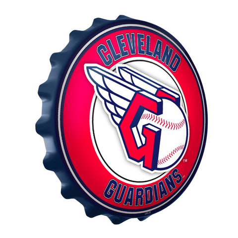 Cleveland Guardians: Bottle Cap Wall Sign - The Fan-Brand