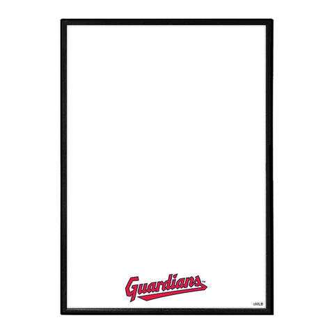 Cleveland Guardians: Framed Dry Erase Wall Sign - The Fan-Brand