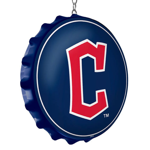 Cleveland Guardians: Logo - Bottle Cap Dangler - The Fan-Brand