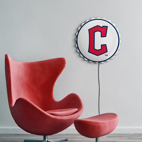 Cleveland Guardians: Logo - Bottle Cap Wall Light - The Fan-Brand