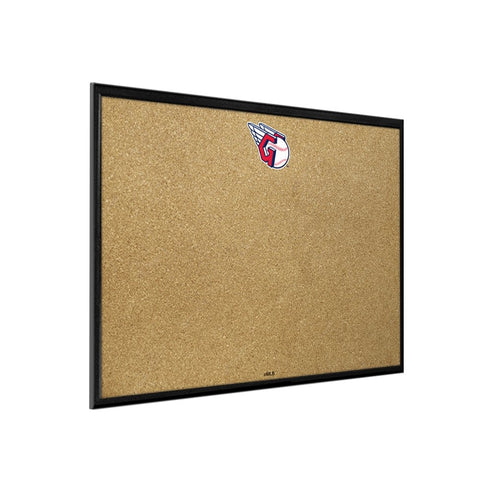 Cleveland Guardians: Logo - Framed Corkboard - The Fan-Brand