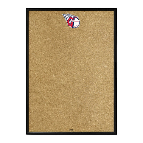 Cleveland Guardians: Logo - Framed Corkboard - The Fan-Brand