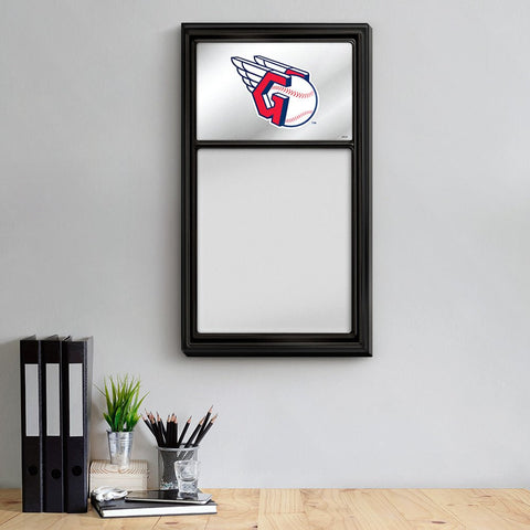 Cleveland Guardians: Logo - Mirrored Chalk Note Board - The Fan-Brand