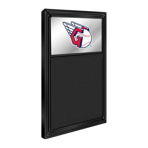 Cleveland Guardians: Logo - Mirrored Chalk Note Board - The Fan-Brand