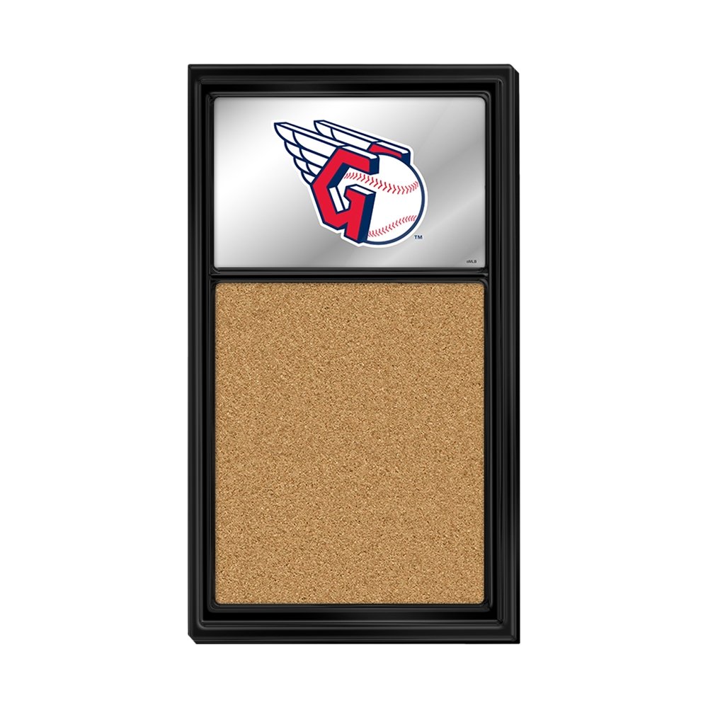 Cleveland Guardians: Logo - Mirrored Dry Erase Note Board - The Fan-Brand