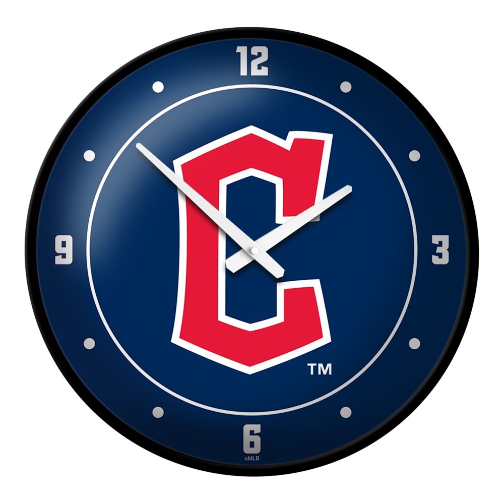 Cleveland Guardians: Logo - Modern Disc Wall Clock - The Fan-Brand