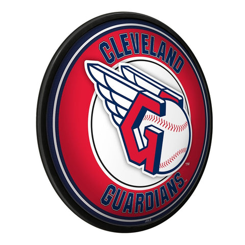 Cleveland Guardians: Modern Disc Wall Sign - The Fan-Brand