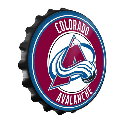 Colorado Avalanche: Bottle Cap Wall Sign - The Fan-Brand