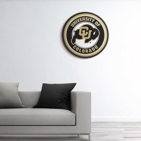 Colorado Buffaloes: Modern Disc Wall Sign - The Fan-Brand