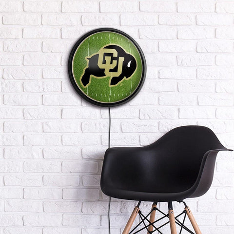 Colorado Buffaloes: On the 50 - Slimline Lighted Wall Sign - The Fan-Brand
