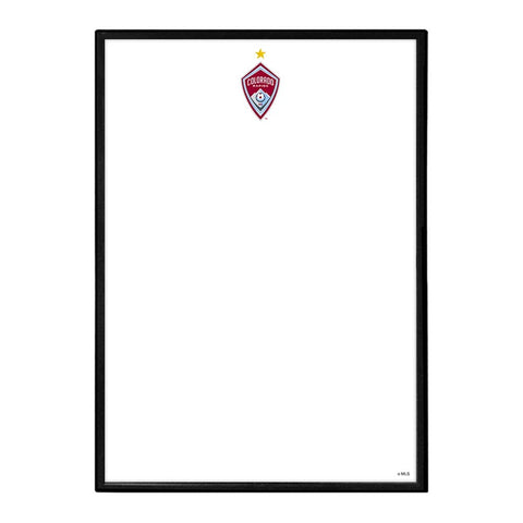 Colorado Rapids: Framed Dry Erase Wall Sign - The Fan-Brand