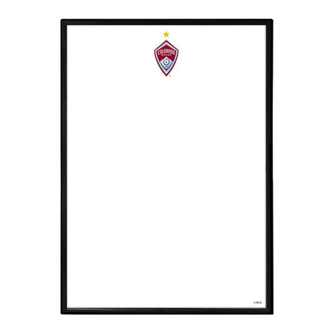 Colorado Rapids: Framed Dry Erase Wall Sign - The Fan-Brand