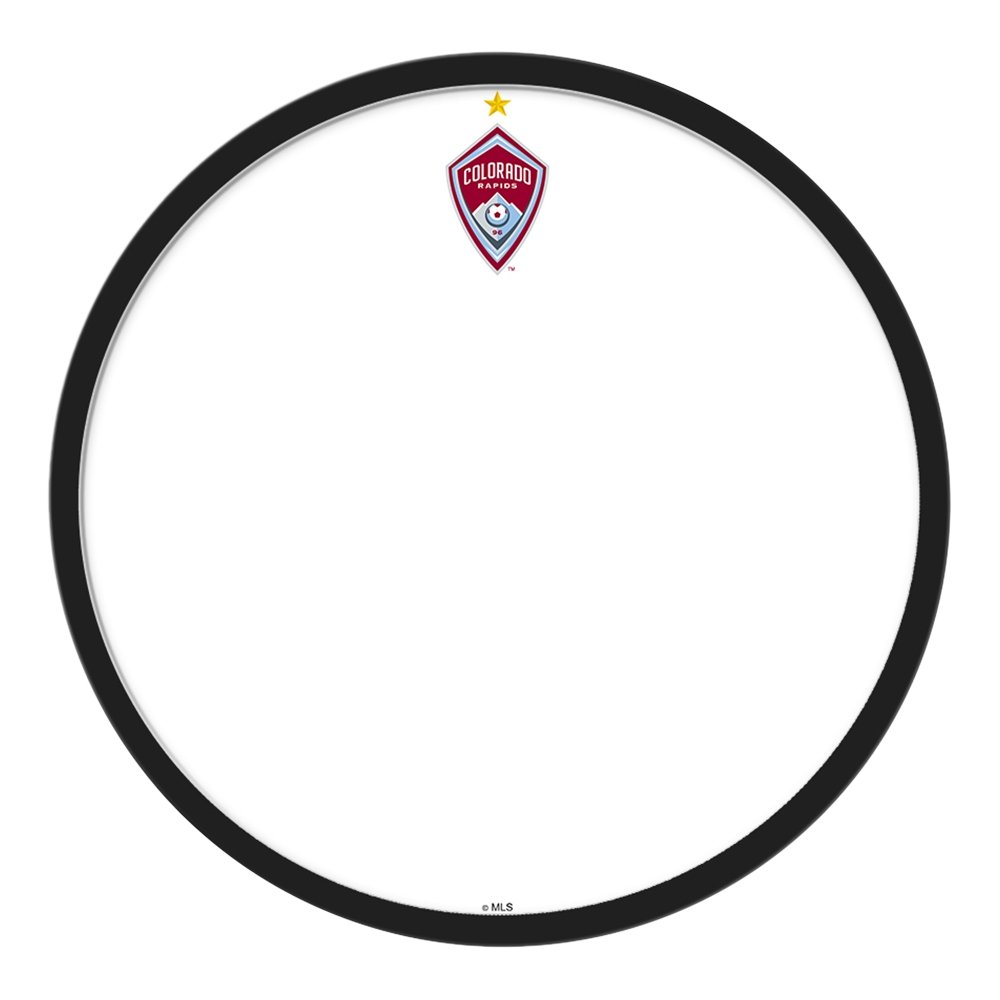 Colorado Rapids: Modern Disc Dry Erase Wall Sign - The Fan-Brand