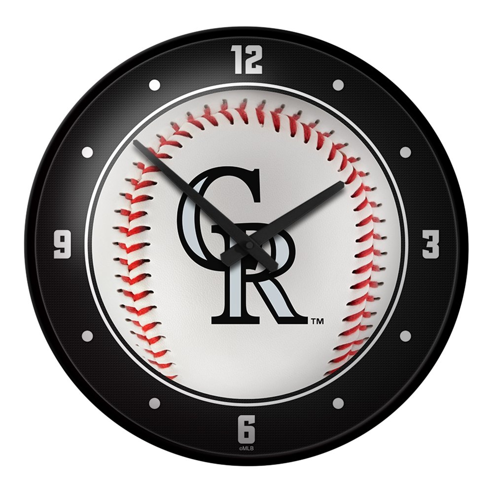 Colorado Rockies: Baseball - Modern Disc Wall Clock - The Fan-Brand