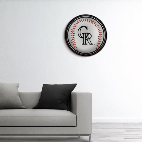 Colorado Rockies: Baseball - Modern Disc Wall Sign - The Fan-Brand