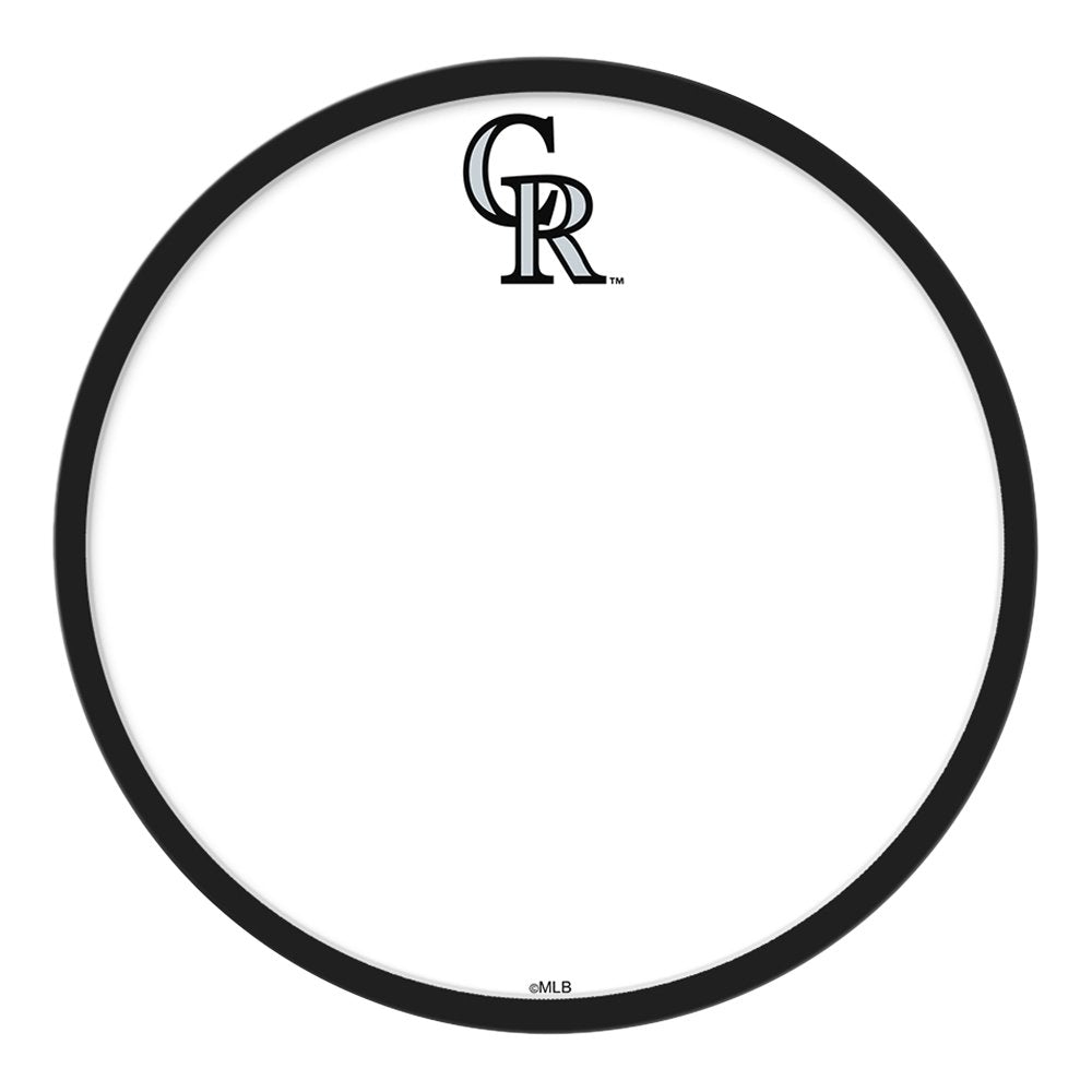 Colorado Rockies: Modern Disc Dry Erase Wall Sign - The Fan-Brand