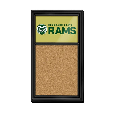 Colorado State Rams: Cork Note Board - The Fan-Brand