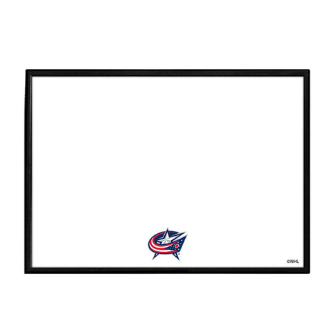 Columbus Blue Jackets: Framed Dry Erase Wall Sign - The Fan-Brand