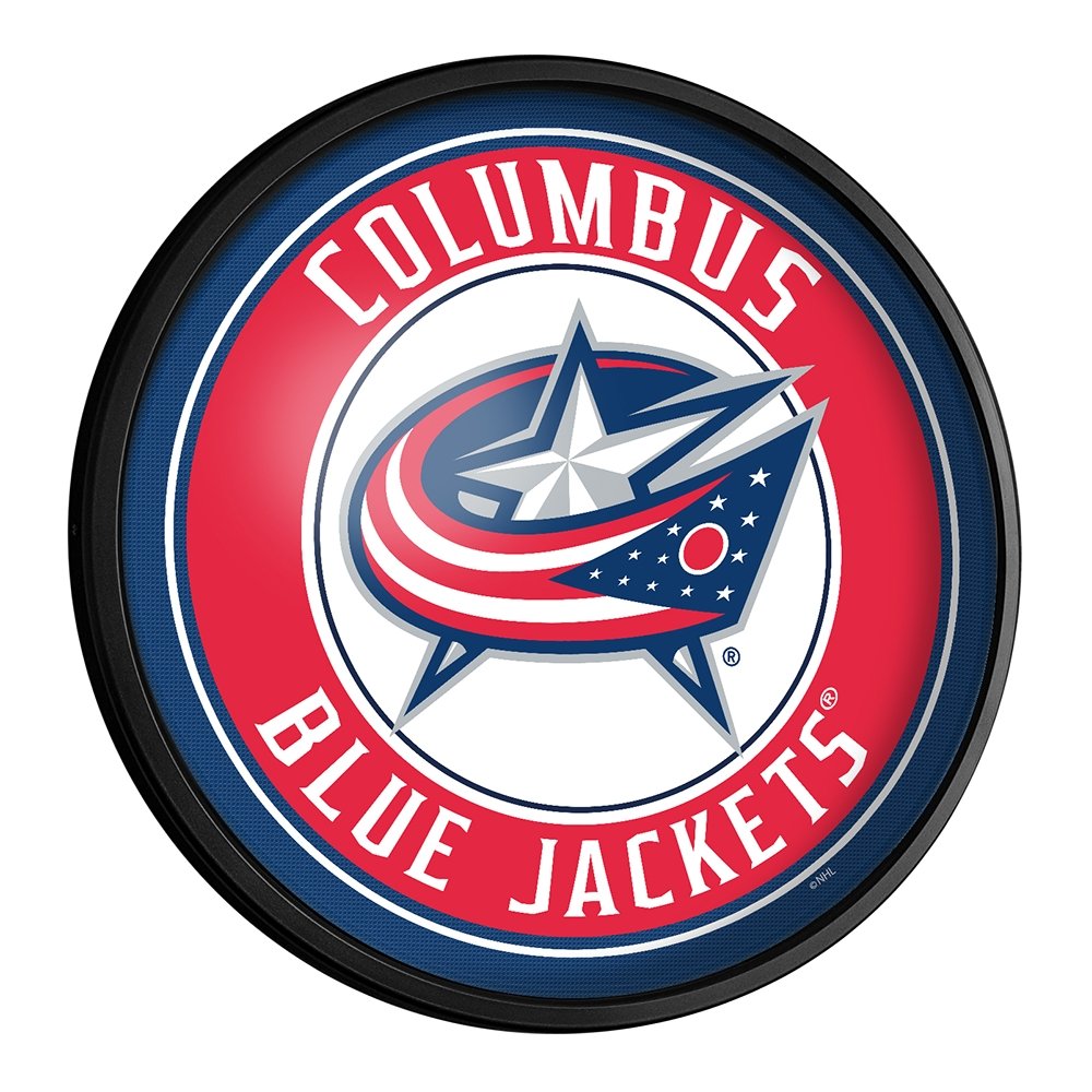 Ultimate Hockey Fans Columbus Blue Jackets Wall Art Columbus Blue Jackets Jersey / Small / LED Backlight