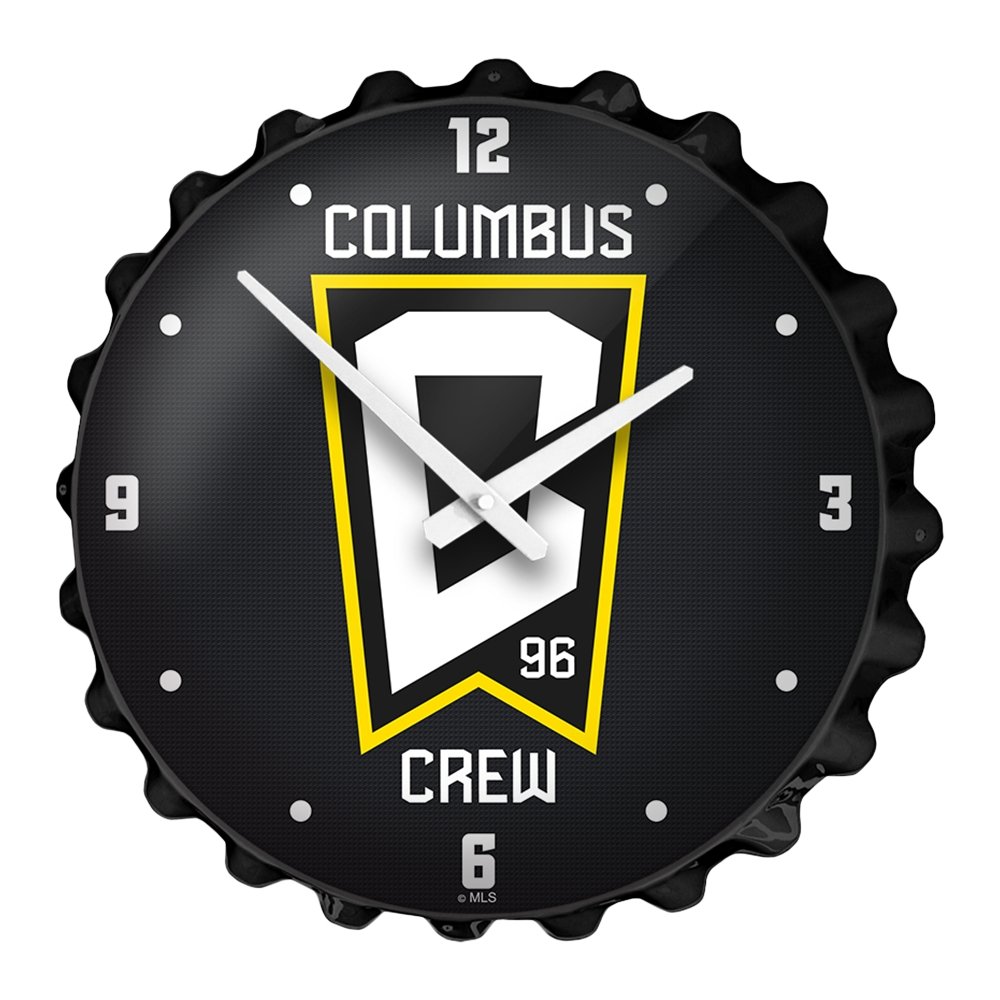 Columbus Crew: Bottle Cap Wall Clock - The Fan-Brand