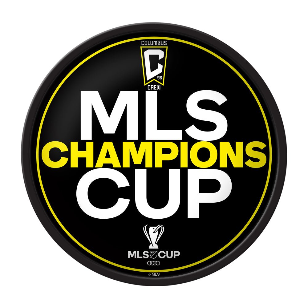 Columbus Crew: MLS Cup Champs, Bold Design - Modern Disc Wall Sign - The Fan-Brand