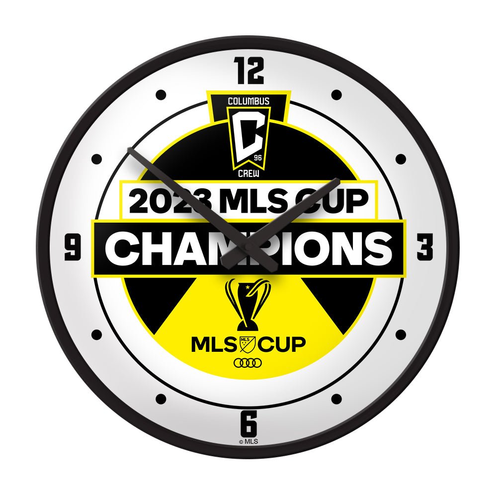 Columbus Crew: MLS Cup Champs - Modern Disc Wall Clock - The Fan-Brand