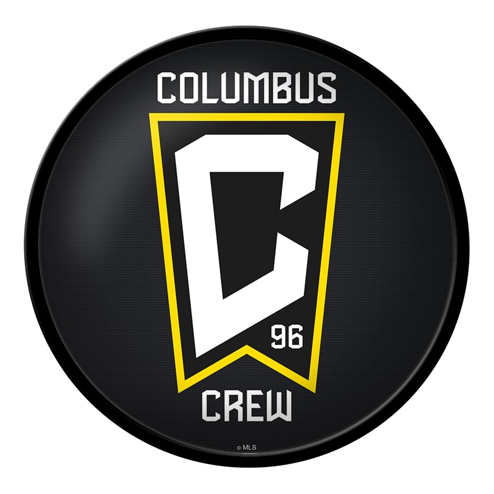 Columbus Crew: Modern Disc Wall Sign - The Fan-Brand