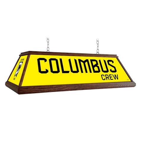 Columbus Crew: Premium Wood Pool Table Light - The Fan-Brand