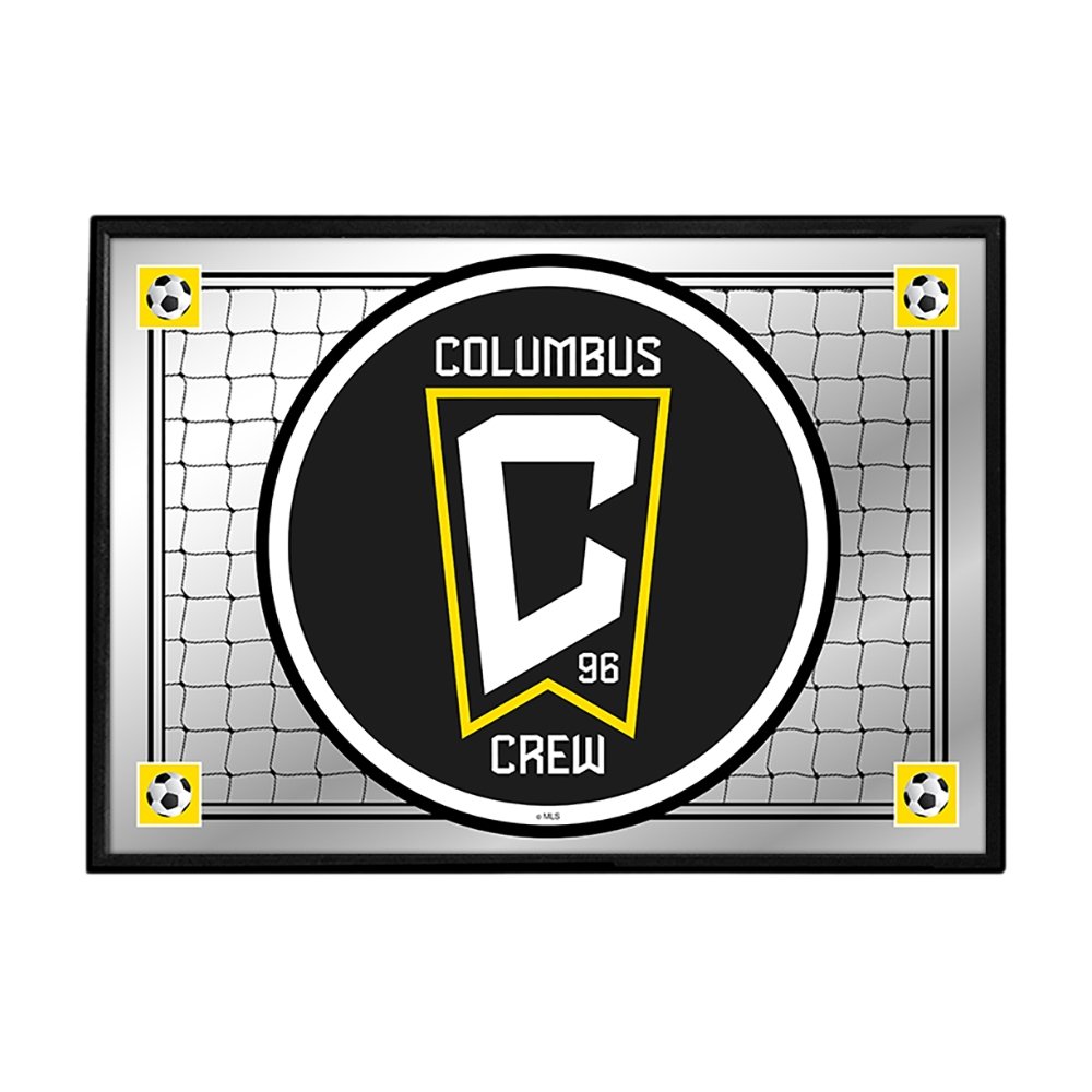 Columbus Crew: Team Spirit - Framed Mirrored Wall Sign - The Fan-Brand