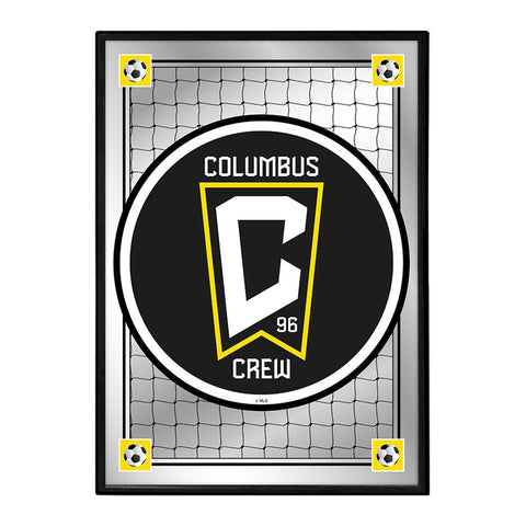 Columbus Crew: Team Spirit - Framed Mirrored Wall Sign - The Fan-Brand