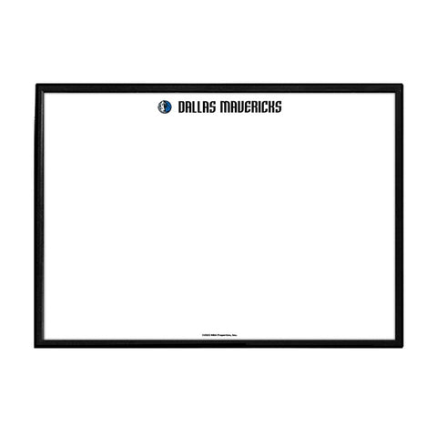 Dallas Mavericks: Framed Dry Erase Wall Sign - The Fan-Brand
