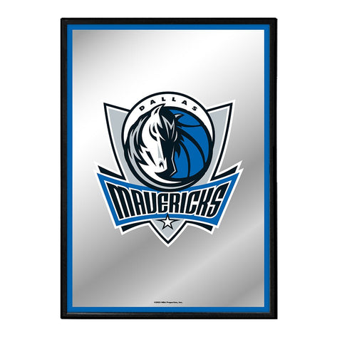 Dallas Mavericks: Framed Mirrored Wall Sign - The Fan-Brand