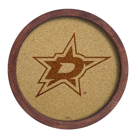 Dallas Stars: Barrel Top Cork Note Board - The Fan-Brand