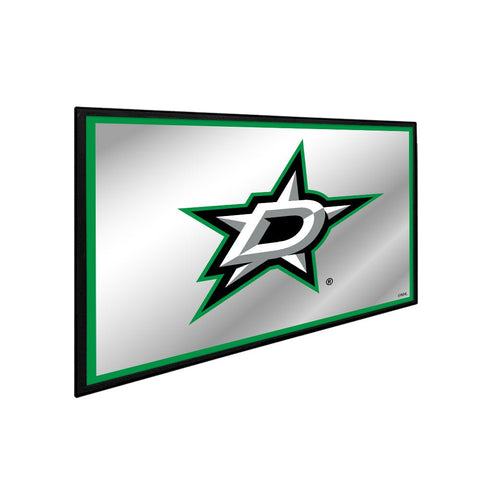 Dallas Stars: Framed Mirrored Wall Sign - The Fan-Brand