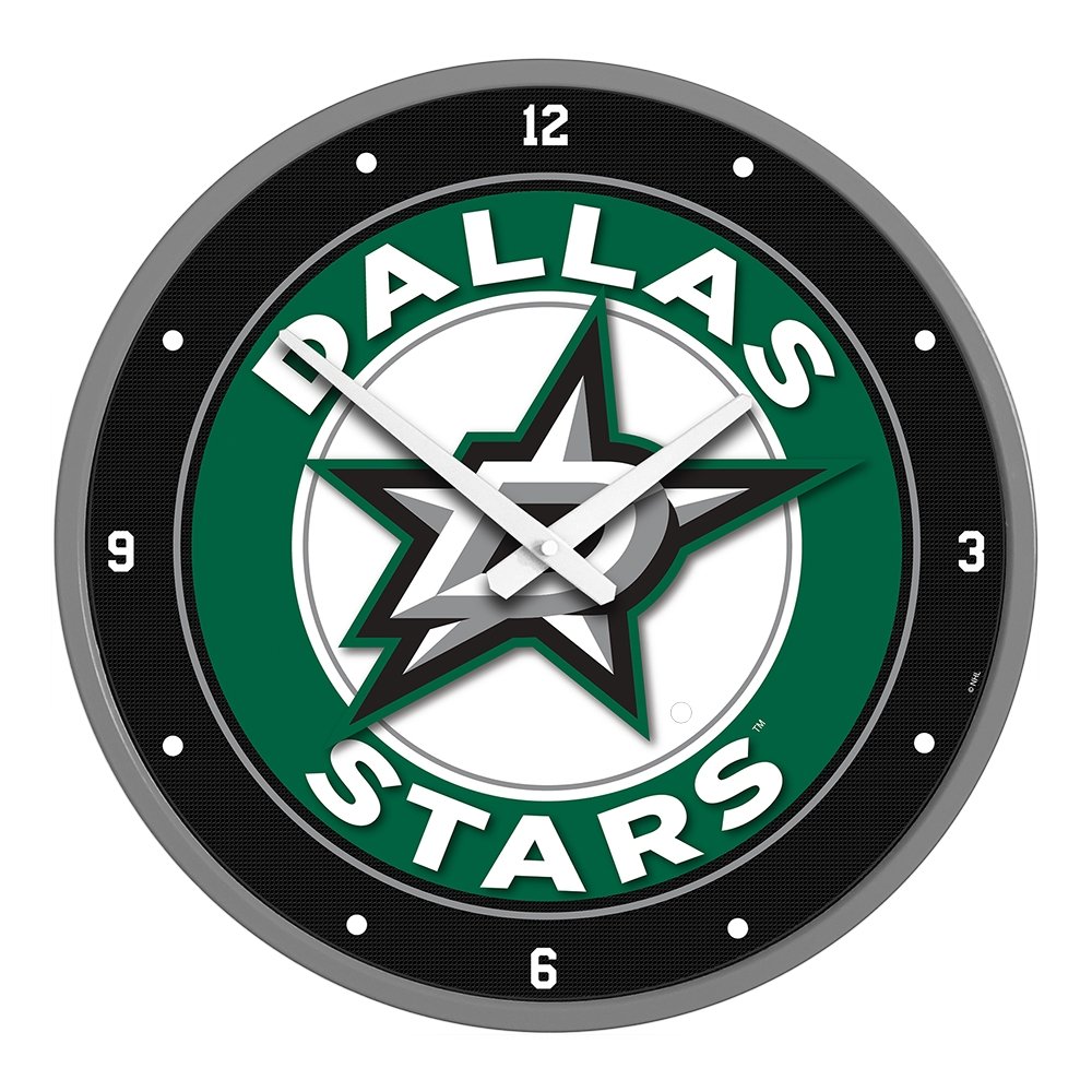 Dallas Stars: Modern Disc Wall Clock - The Fan-Brand