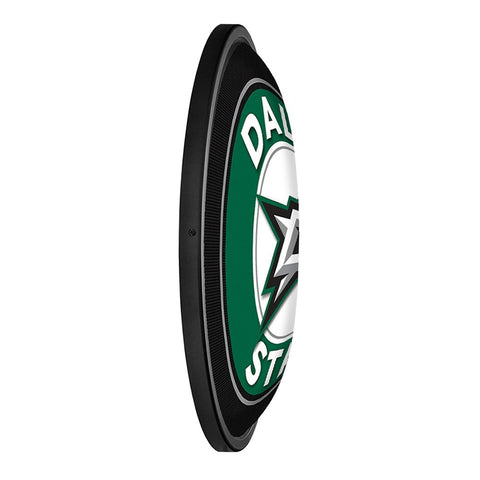 Dallas Stars: Round Slimline Lighted Wall Sign - The Fan-Brand