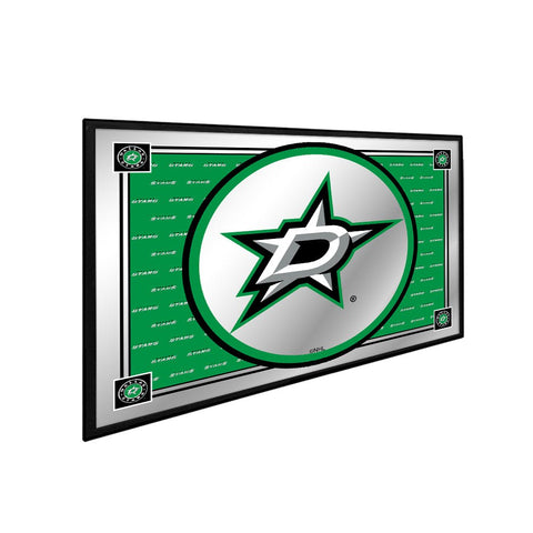 Dallas Stars: Team Spirit - Framed Mirrored Wall Sign - The Fan-Brand