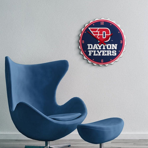 Dayton Flyers: Flyers - Bottle Cap Wall Clock - The Fan-Brand