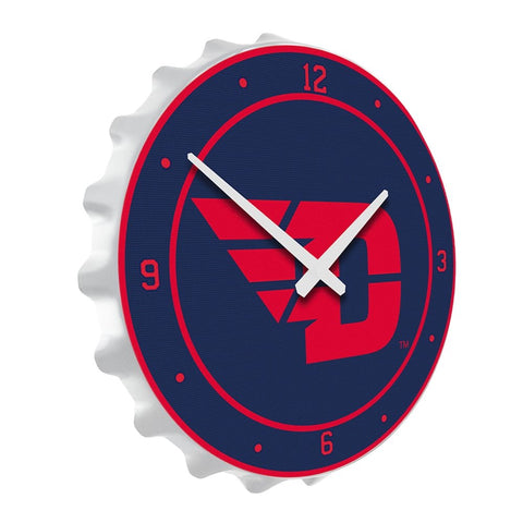 Dayton Flyers: Flying D - Bottle Cap Wall Clock - The Fan-Brand
