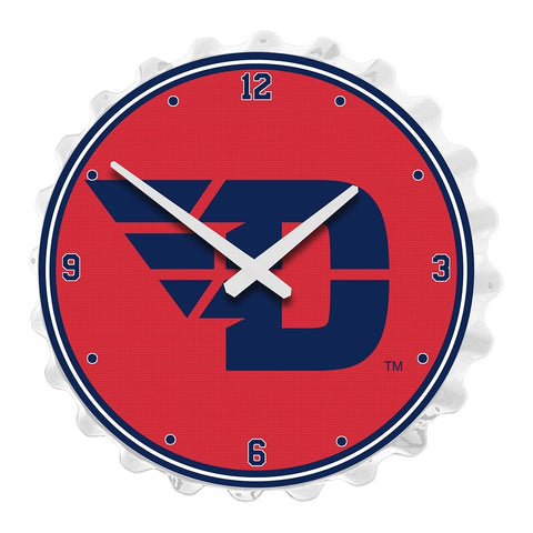 Dayton Flyers: Flying D - Bottle Cap Wall Clock - The Fan-Brand