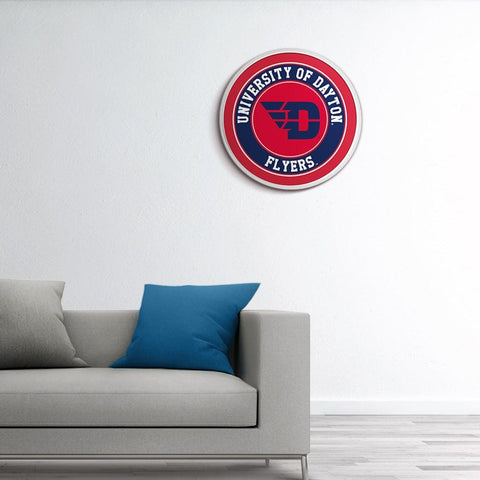 Dayton Flyers: Modern Disc Wall Sign - The Fan-Brand