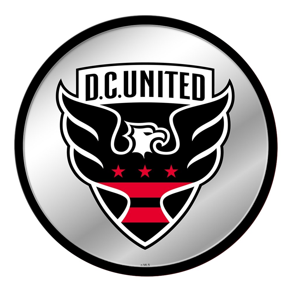 D.C. United: Modern Disc Mirrored Wall Sign - The Fan-Brand