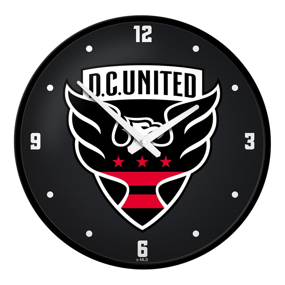 D.C. United: Modern Disc Wall Clock - The Fan-Brand