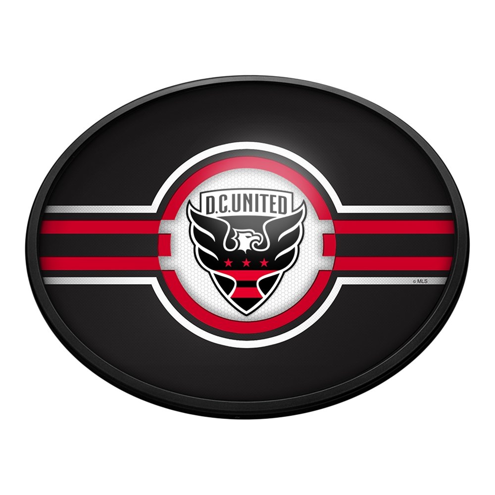 D.C. United: Oval Slimline Lighted Wall Sign - The Fan-Brand