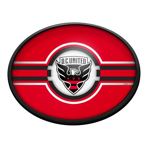 D.C. United: Oval Slimline Lighted Wall Sign - The Fan-Brand